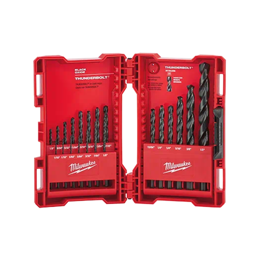 Milwaukee 48-89-2801 21 Piece Secure-Grip Drill Bit Set